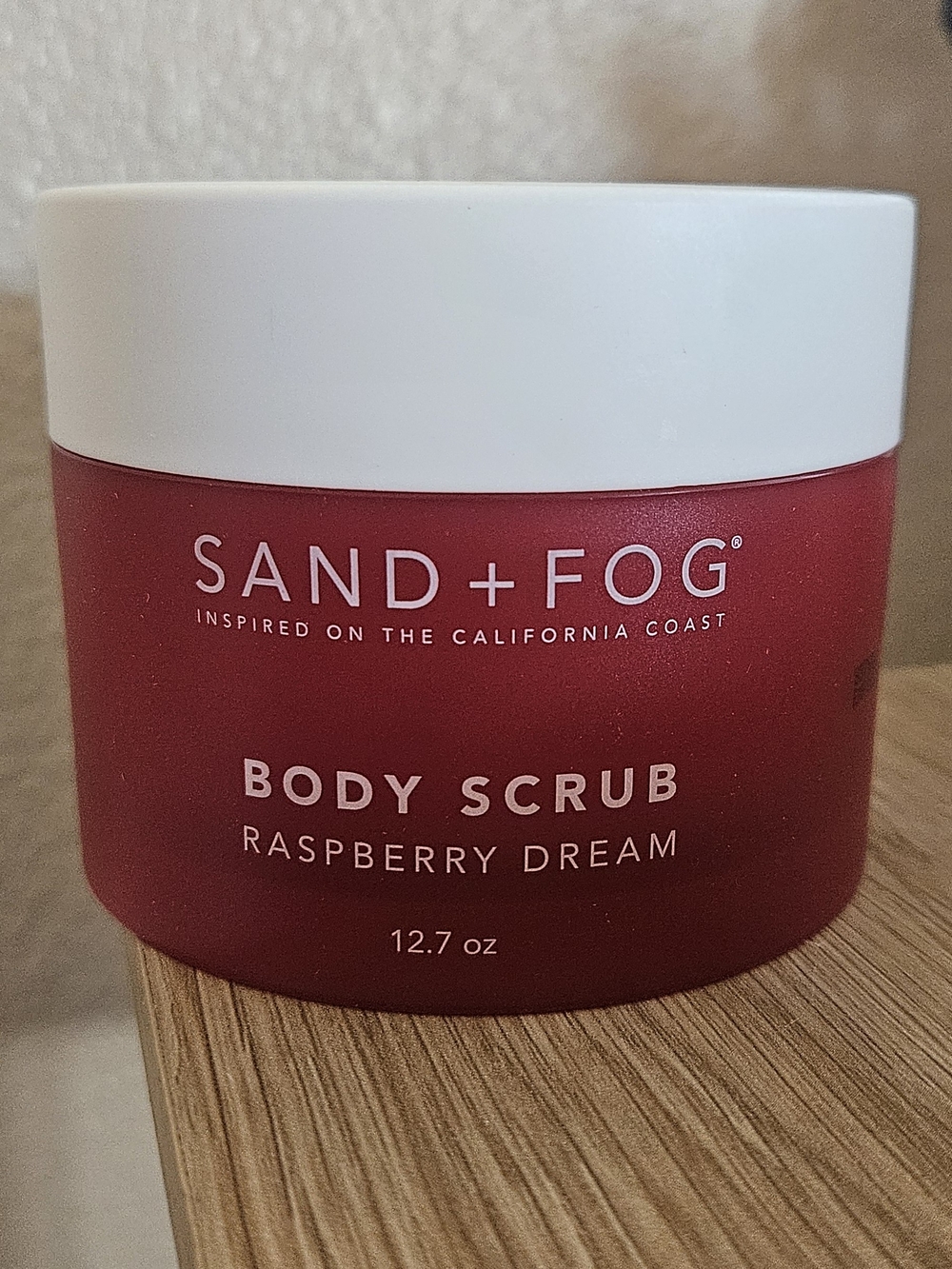 Sand + Fog Raspberry Dream Body Scrub - Red